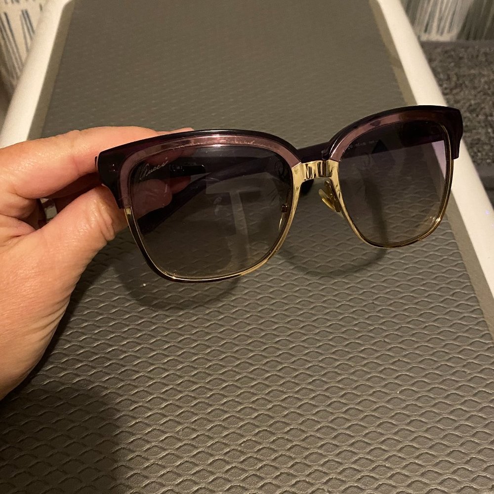 Gucci Purple Sunglasses